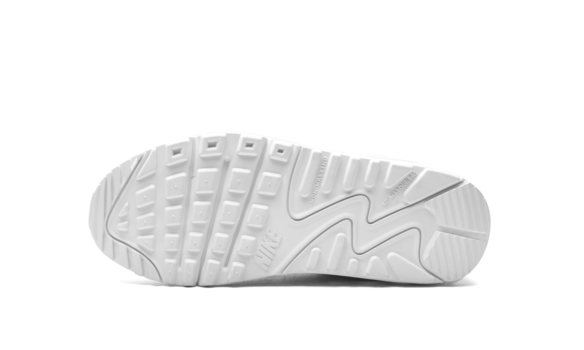 Air Max 90 Leather GS Triple "Triple White" CD6864 100