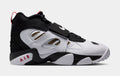 Air Diamond Turf II Mens Basketball Shoes (Black/White/Fire Red/Metallic Gold)