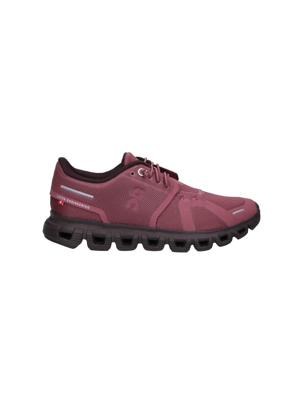 Burgundy Cloud 6 Sneakers
