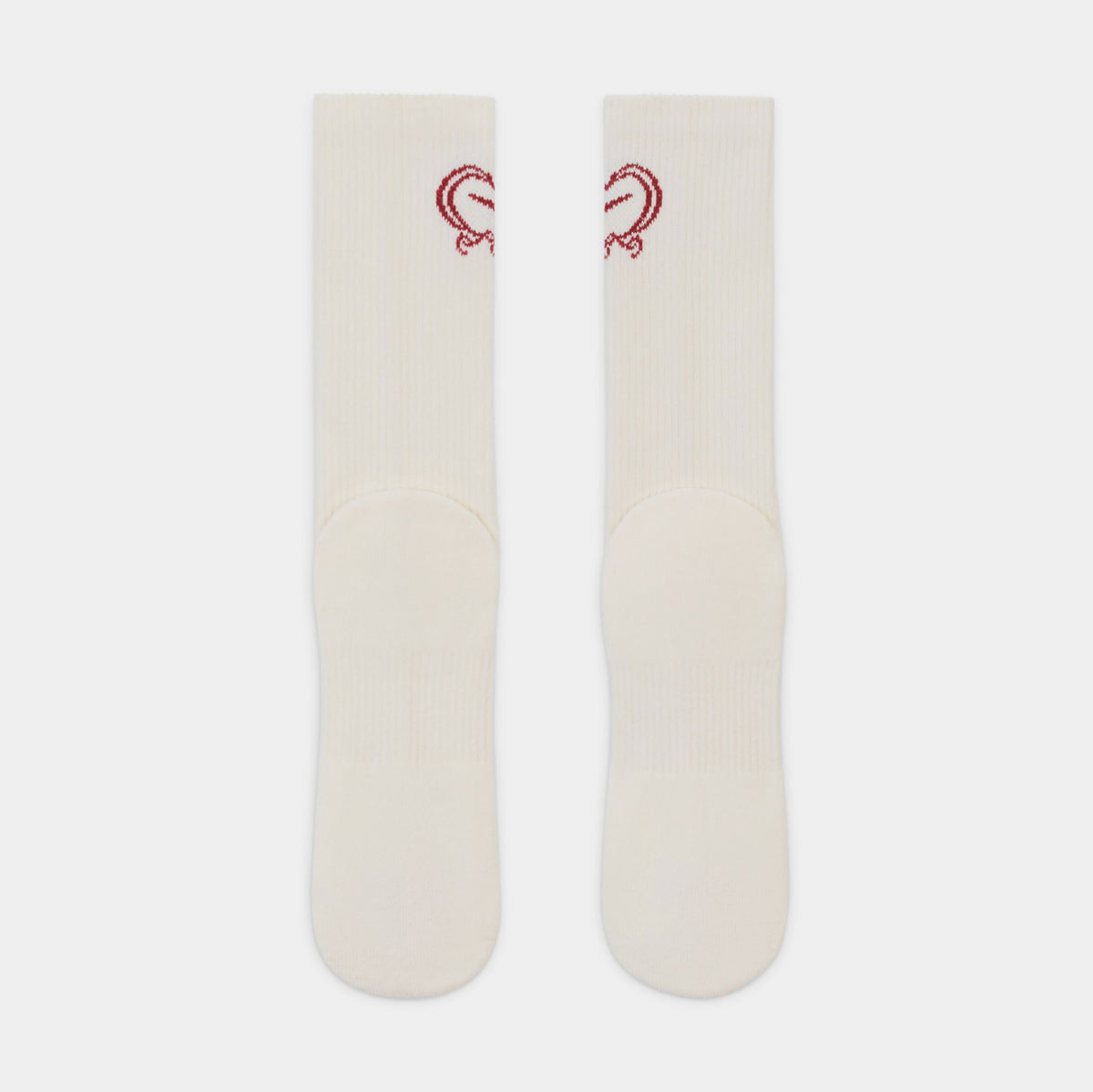 Everyday Plus Cushioned Crew Mens Socks (Sail/Team Crimson)