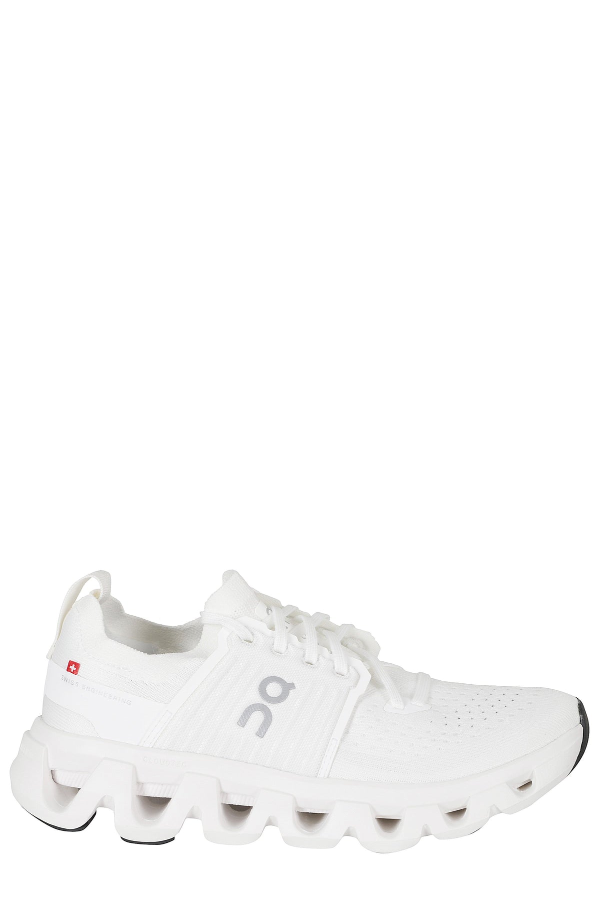 White Cloudswift 4 Mesh Rubber Sole Nylon Sneakers