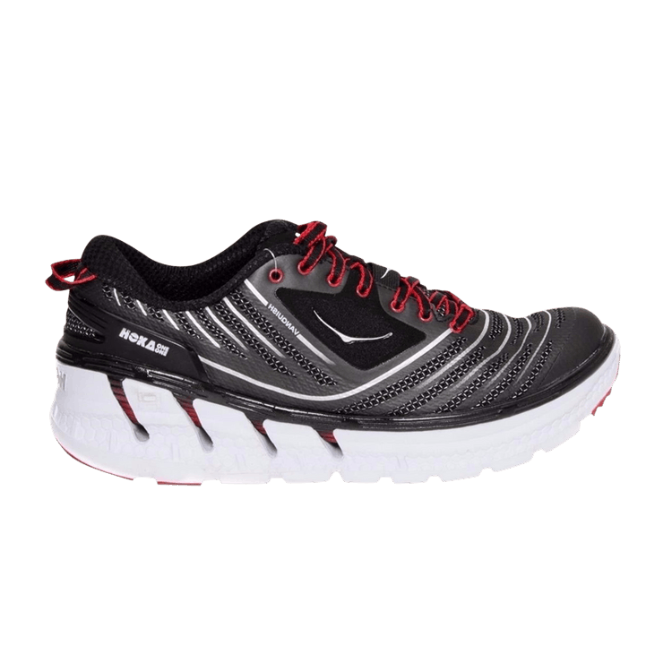 HOKA Vanquish 'Black True Red'