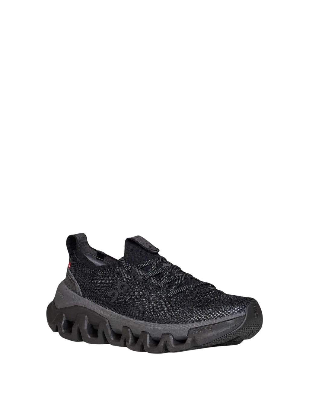 Cloud X Tempo 1 Technical Black Low-Top Mesh Sneakers
