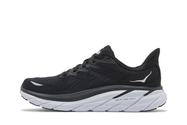 HOKA Wmns Clifton 8 'Black White'