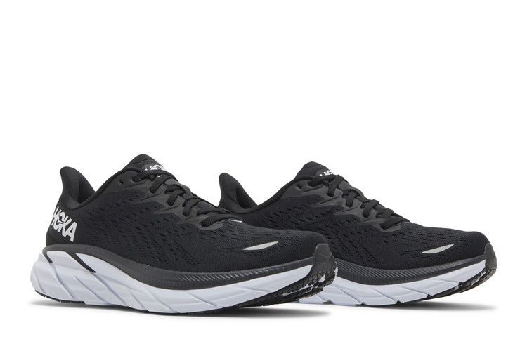 HOKA Wmns Clifton 8 'Black White'
