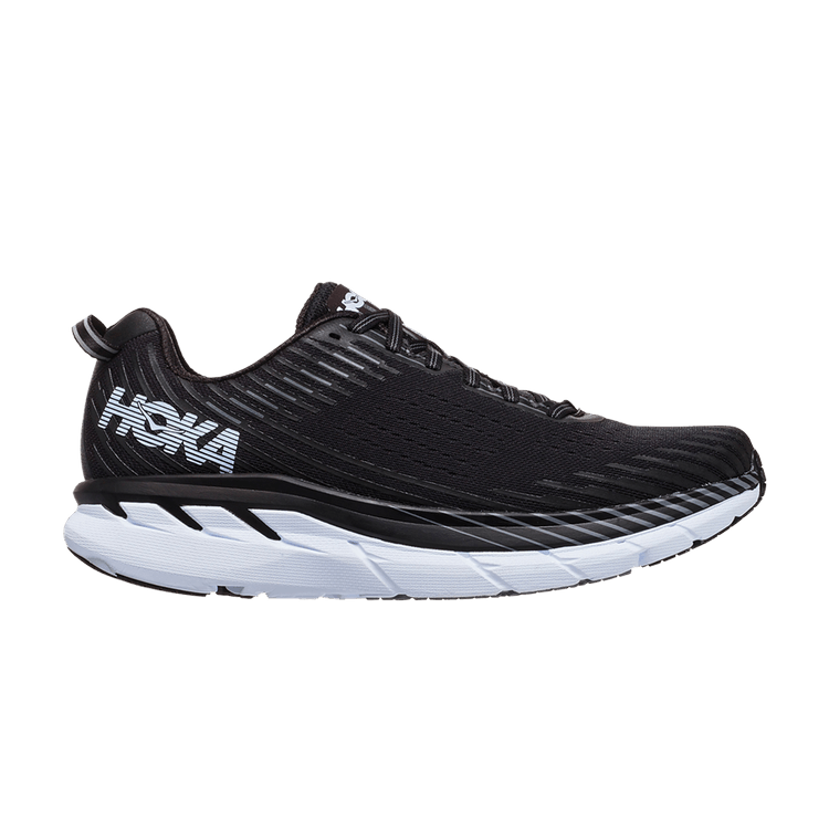 HOKA Clifton 5 'Black White'