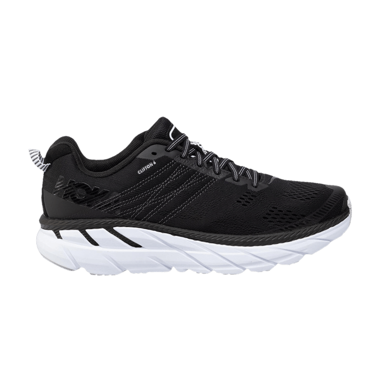HOKA Clifton 6 'Black White'