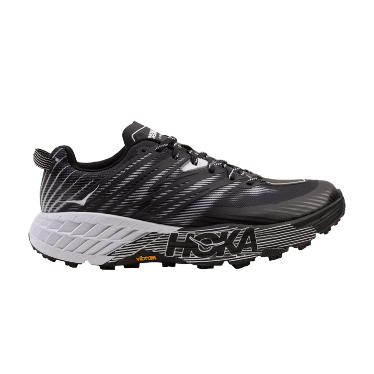HOKA Speedgoat 4 'Black White'