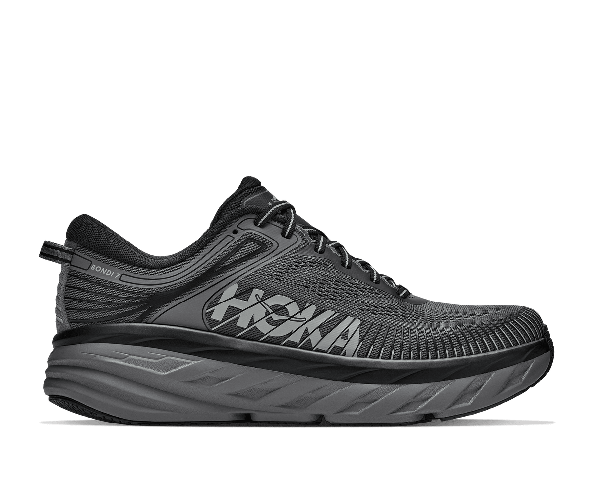 HOKA Men's Bondi 7 - OUTER ORBIT / SATELLITE GREY