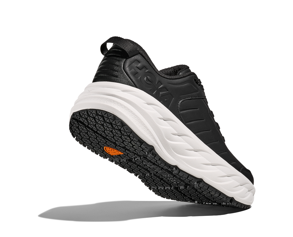 HOKA Men's Bondi SR - CARBON BLACK / WHITE
