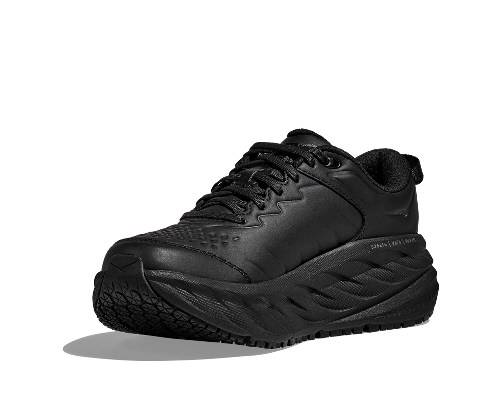 HOKA Women's Bondi SR - BLACK / BLACK