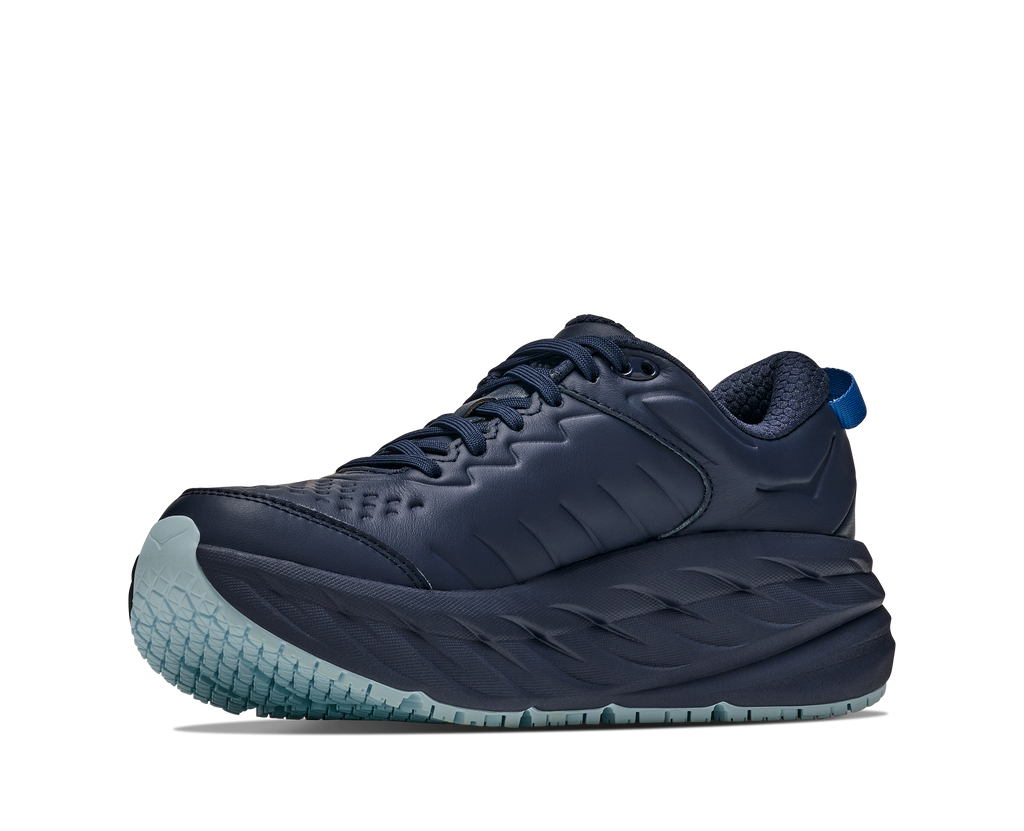 HOKA Women's Bondi SR - VARSITY NAVY / GLIMMERING BLUE