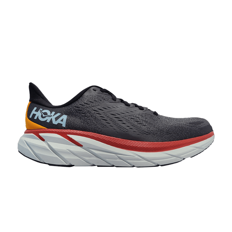 HOKA Clifton 8 2E Wide 'Anthracite'