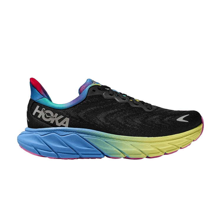 HOKA Arahi 6 'Black Rainbow'
