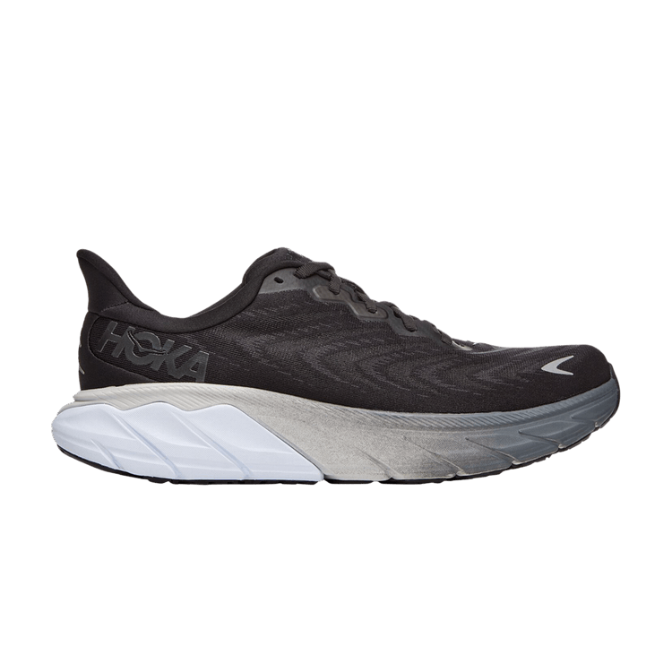 HOKA Arahi 6 'Black White'