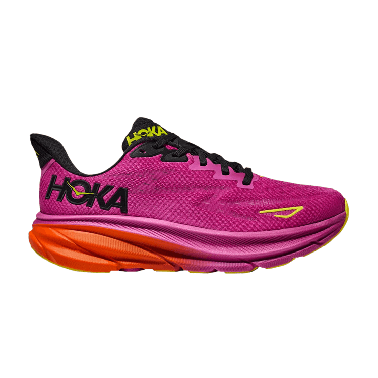 HOKA Clifton 9 'Fuchsia Black'