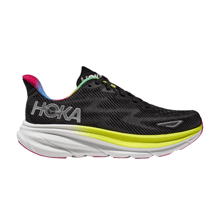 HOKA Wmns Clifton 9 'Black Rainbow'