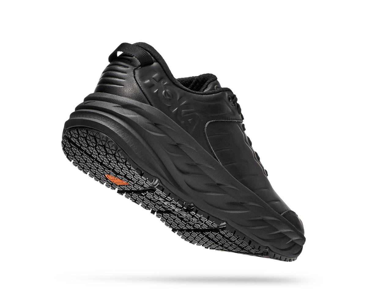 HOKA Men's Bondi SR - BLACK / BLACK (Wide)