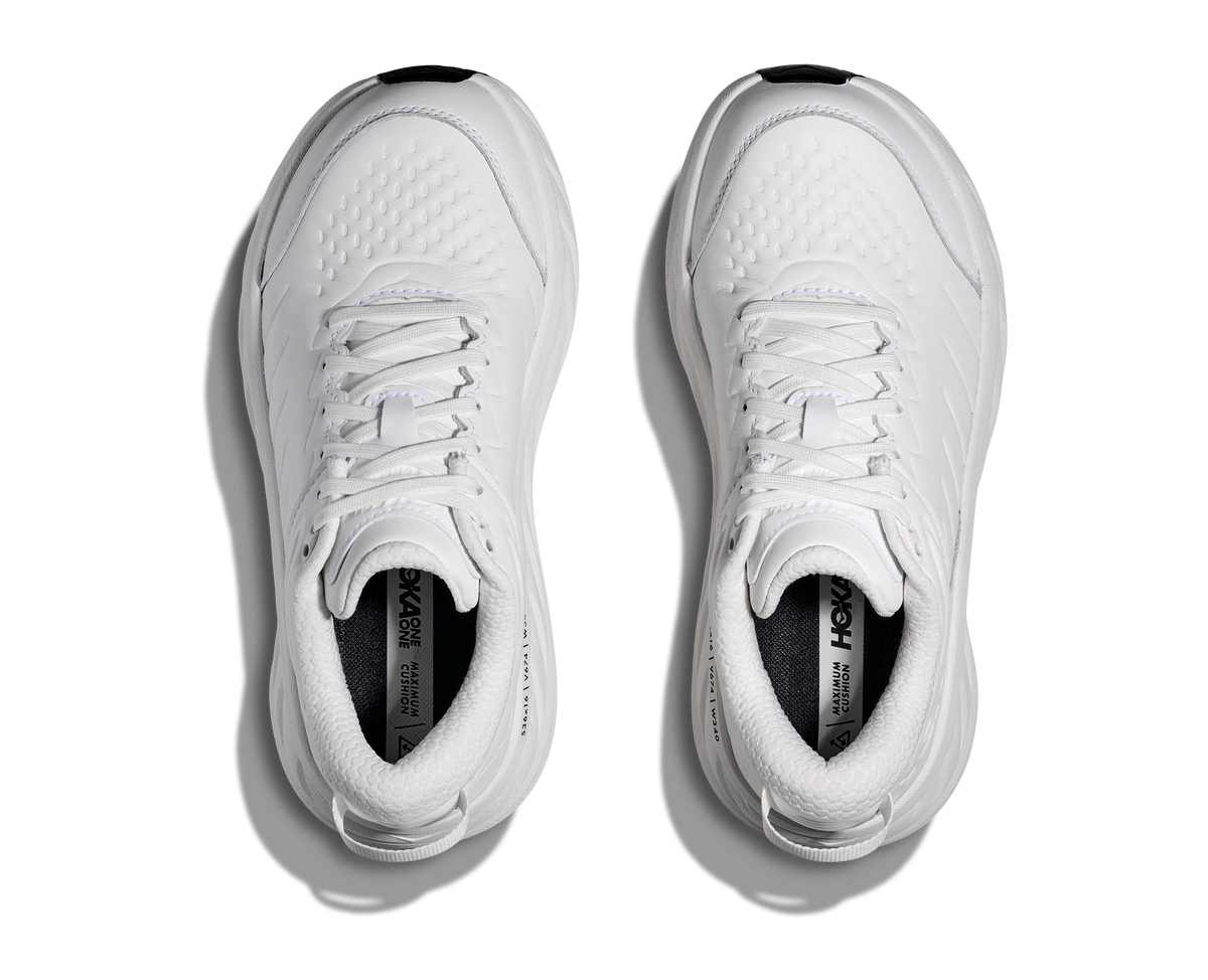 HOKA Women's Bondi SR - FROST / FROST (Wide)