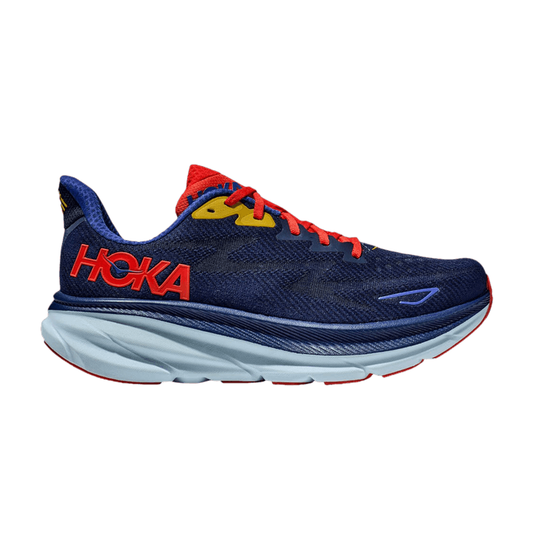 HOKA Clifton 9 Wide 'Bellwether Blue'