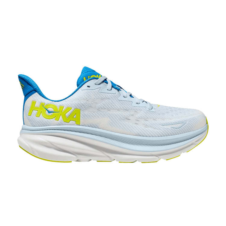 HOKA Clifton 9 Wide 'Ice Water Evening Primrose'