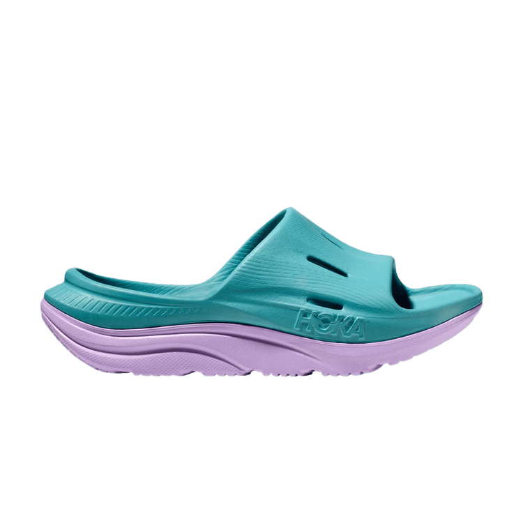 HOKA Ora Recovery Slide 3 Kids 'Ocean Mist Lilac'
