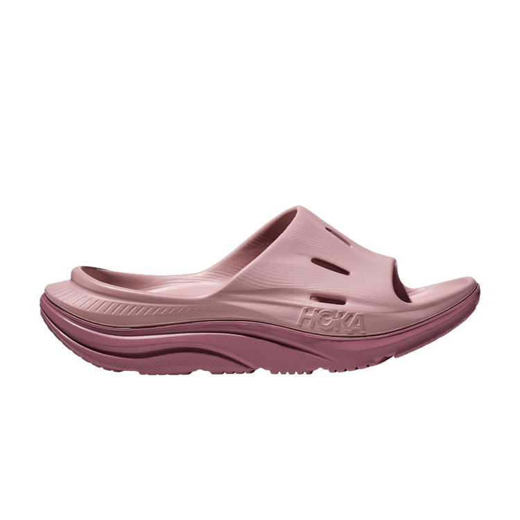 HOKA Ora Recovery Slide 3 'Pale Mauve'