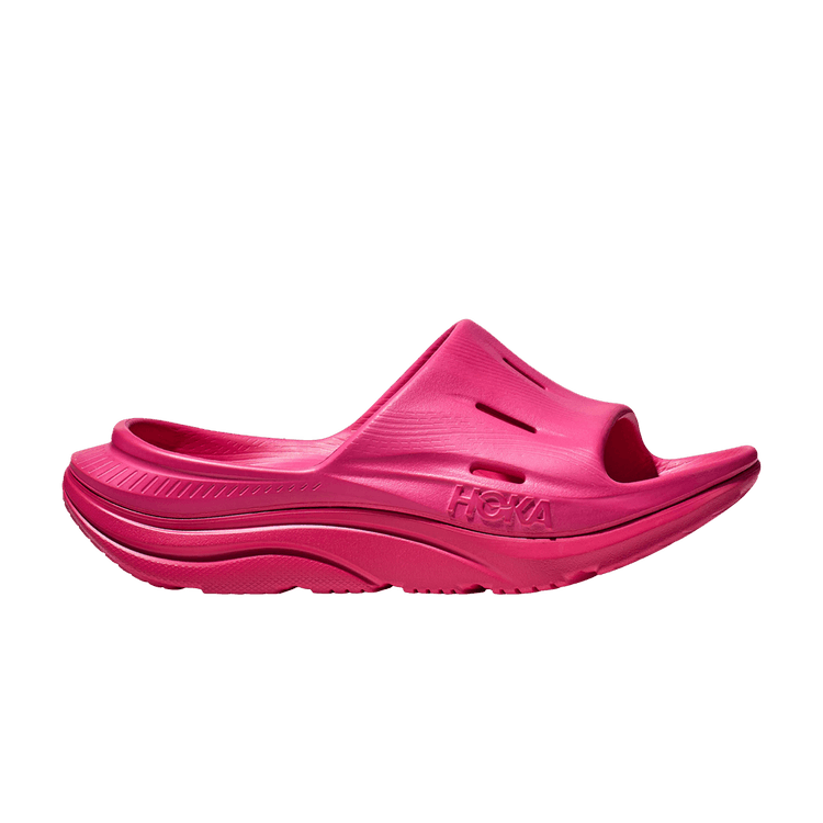 HOKA Ora Recovery Slide 3 'Pink Yarrow'