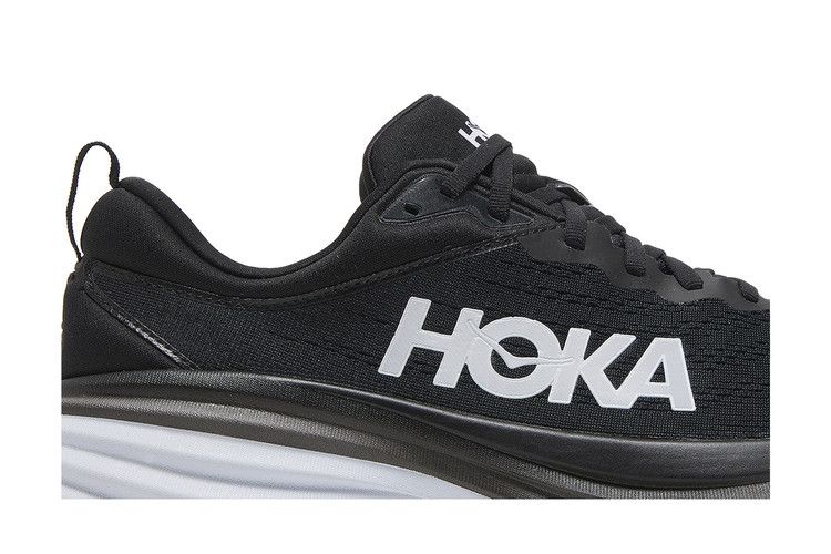 HOKA Bondi 8 'Black White'