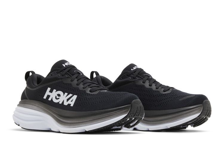 HOKA Wmns Bondi 8 'Black White'