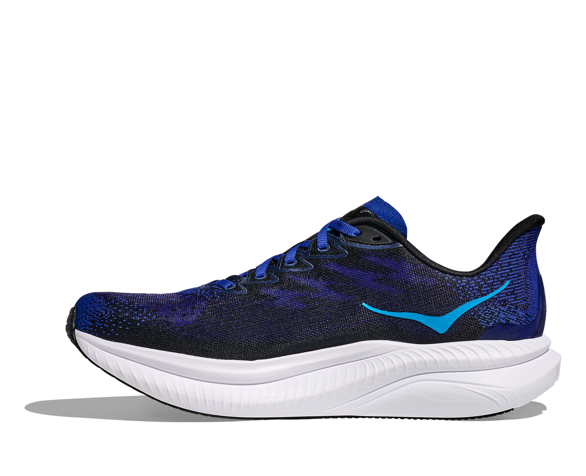 HOKA Men's Mach 6 - BLACK / NIGHT SKY (Wide)