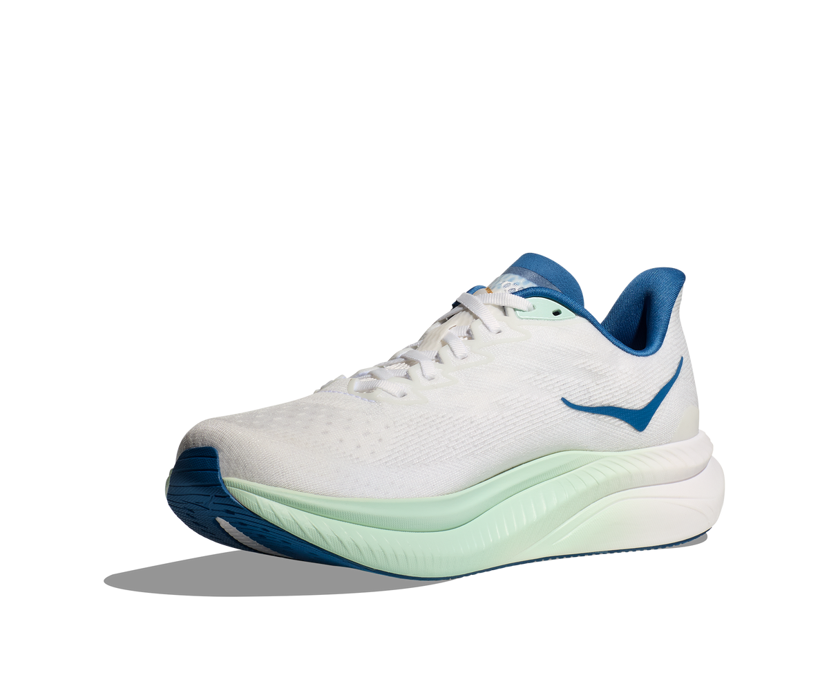 HOKA Men's Mach 6 - FROST / GOLD