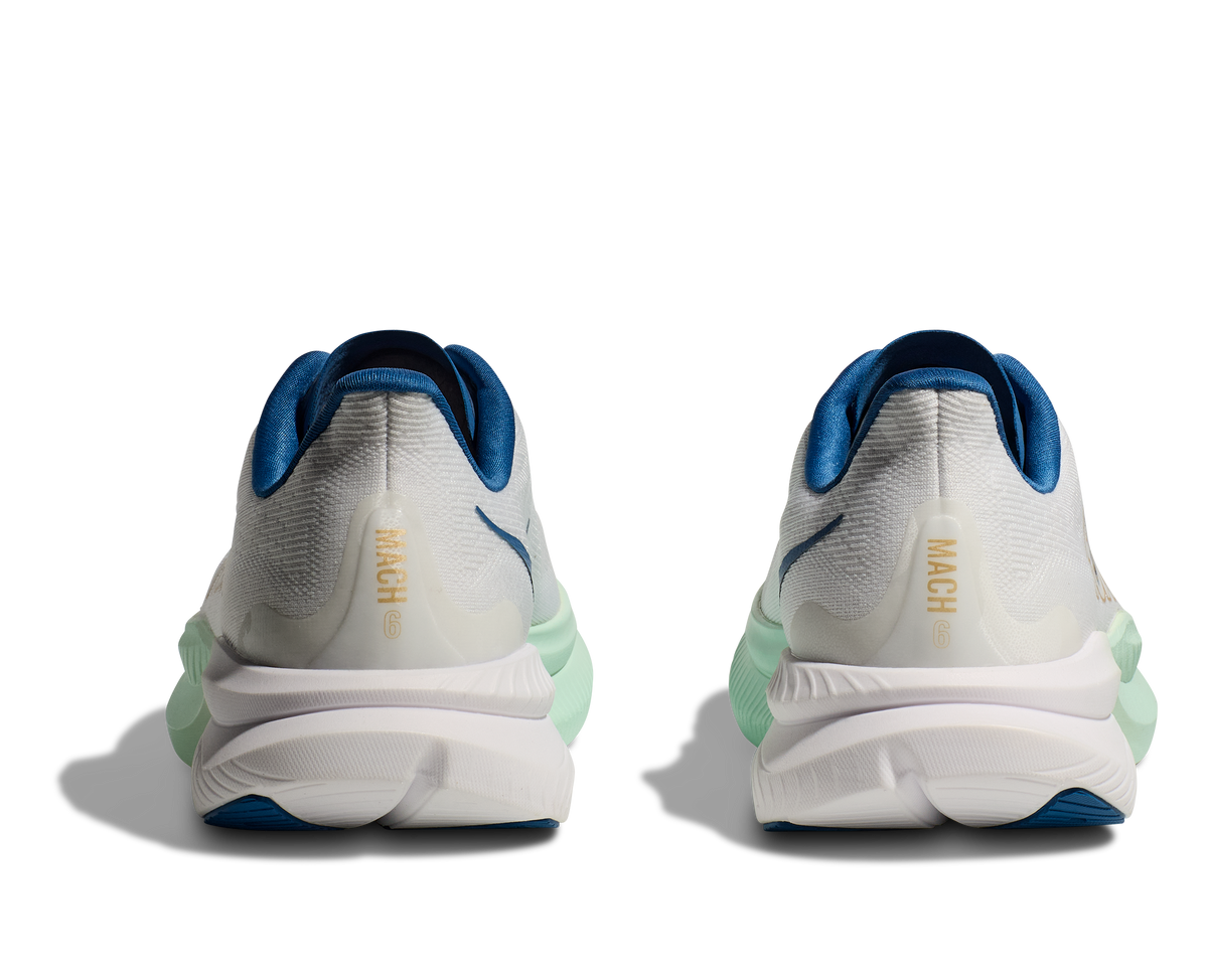HOKA Men's Mach 6 - FROST / GOLD