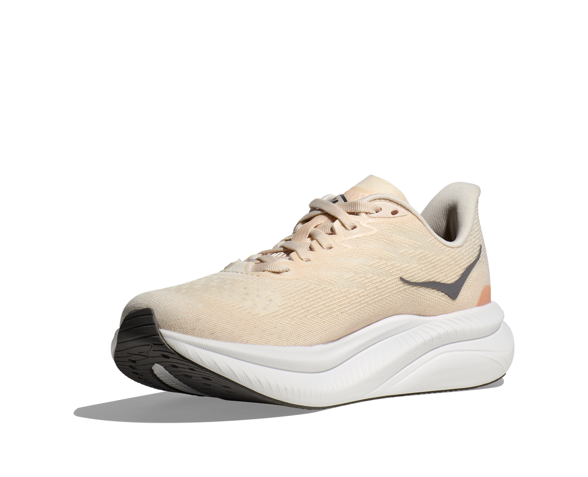 HOKA Women's Mach 6 - EGGNOG / VANILLA
