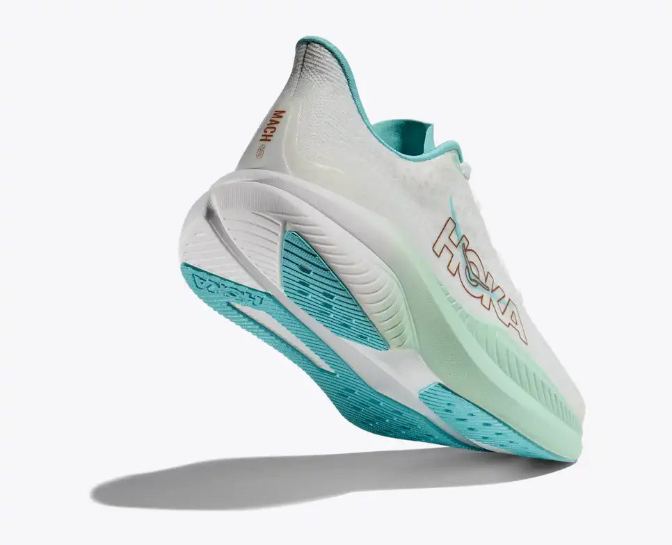 HOKA Women's Mach 6 - FROST / ROSE GOLD (Wide)