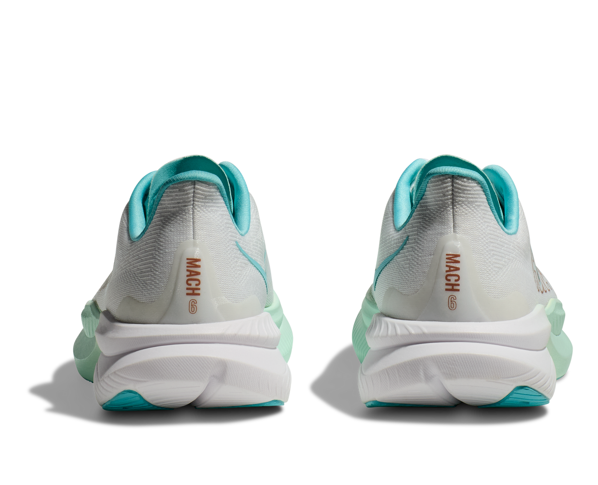 HOKA Women's Mach 6 - FROST / ROSE GOLD