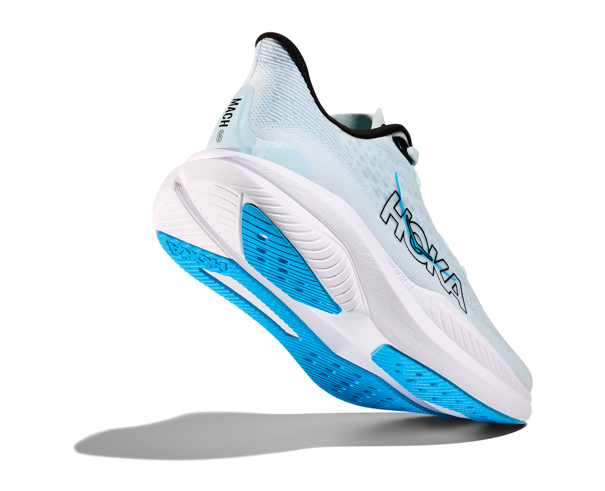 HOKA Women's Mach 6 - TUNDRA BLUE / RAINDROP