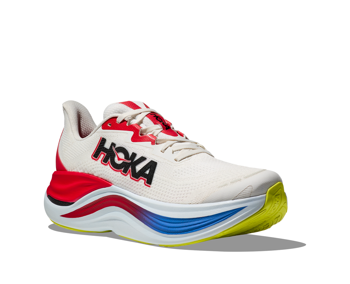 HOKA Men's Skyward X - BLANC DE BLANC / VIRTUAL BLUE