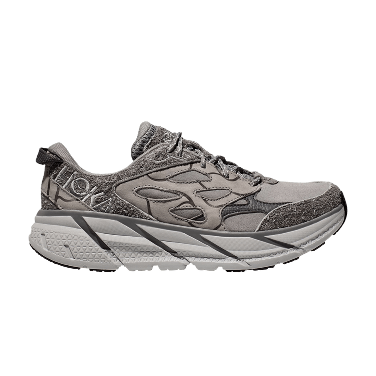 HOKA Clifton L Suede 'Elite Terrain System - Galactic Grey'