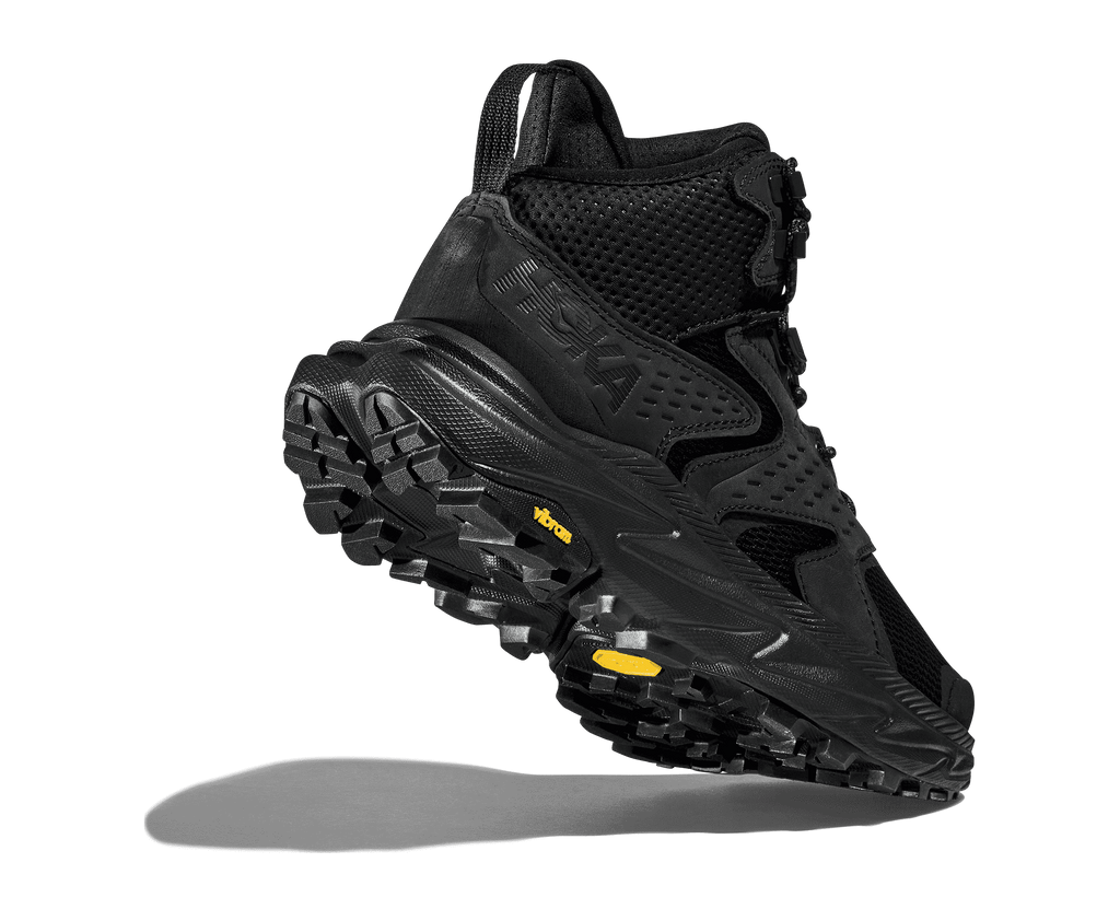 HOKA Women's Anacapa 2 Mid GTX - BLACK / BLACK (Wide)
