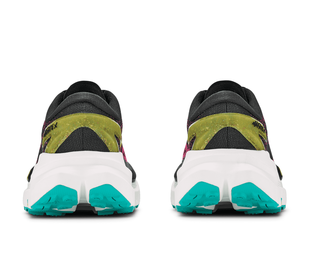 HOKA Women's Mafate X - BLACK / NEON DRAGONFRUIT
