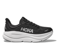 HOKA Men's Bondi 9 - BLACK / WHITE (Wide)