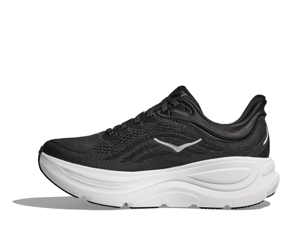 HOKA Men's Bondi 9 - BLACK / WHITE