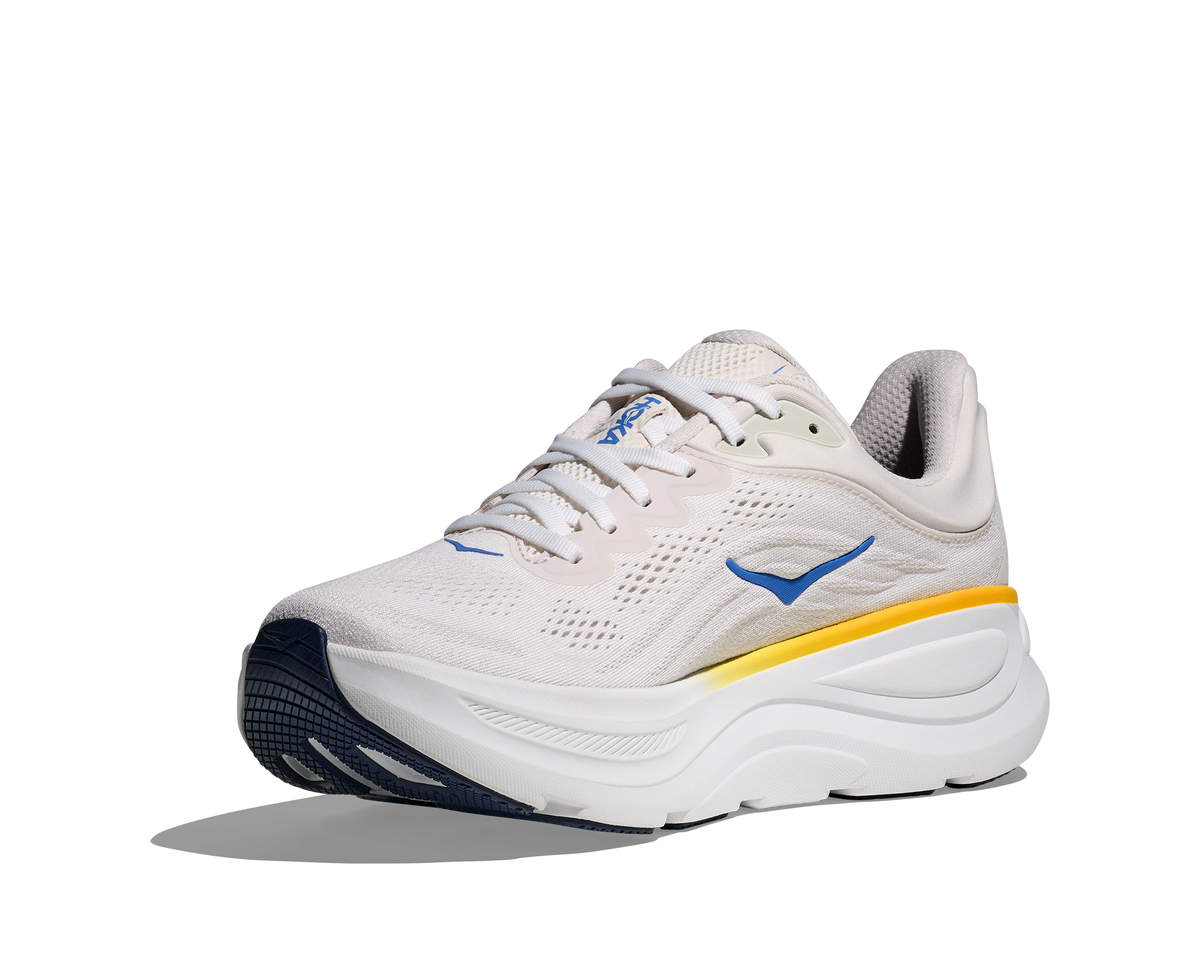 HOKA Men's Bondi 9 - WHITE / GROUT