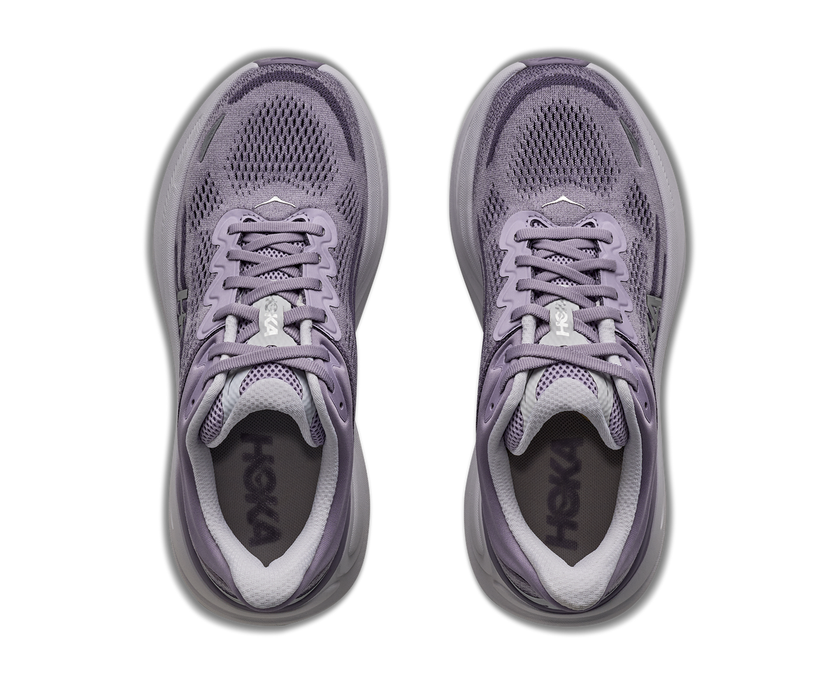 HOKA Women's Bondi 9 - MELLOW LILAC / PURPLE FOG