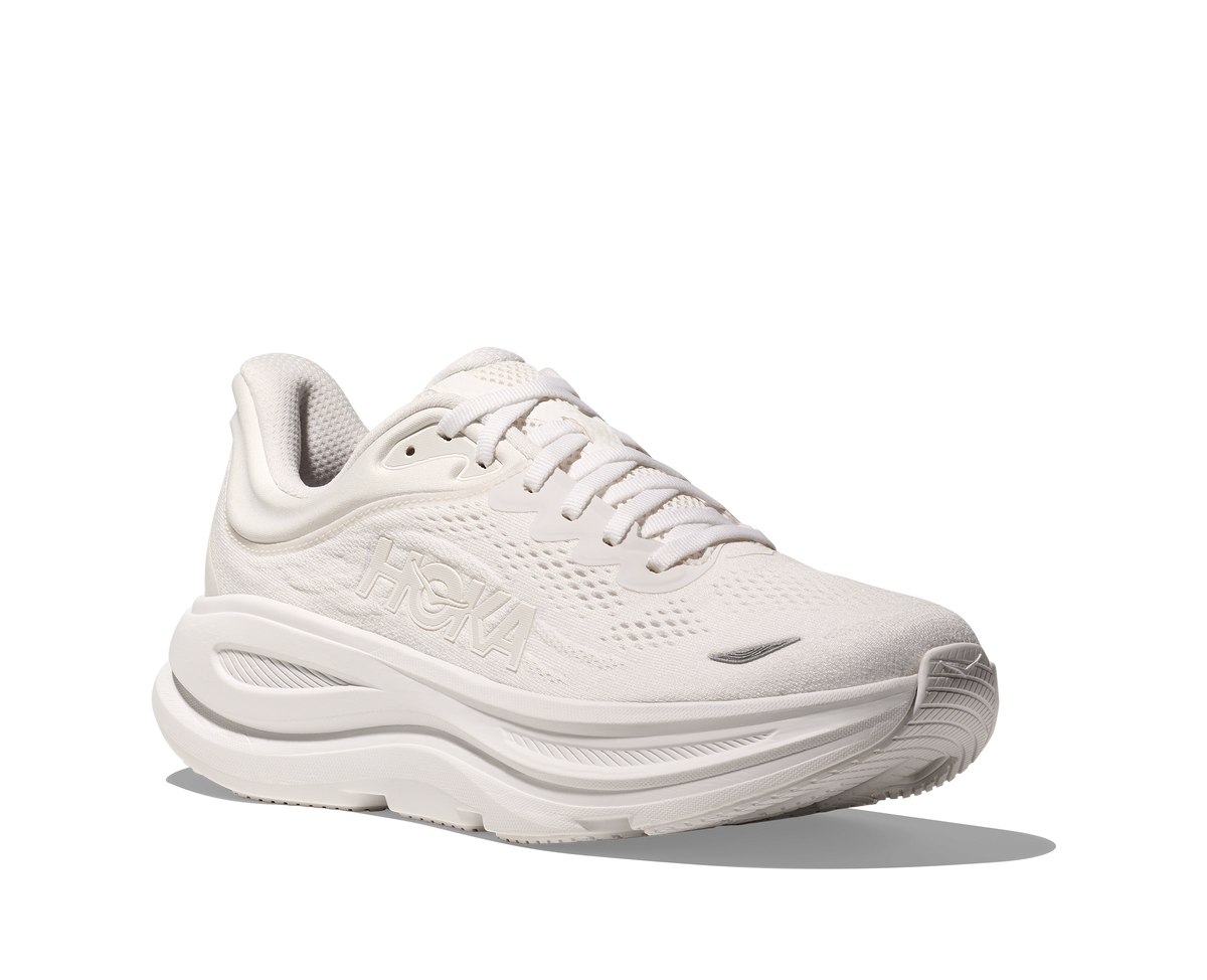 HOKA Women's Bondi 9 - WHITE / WHITE