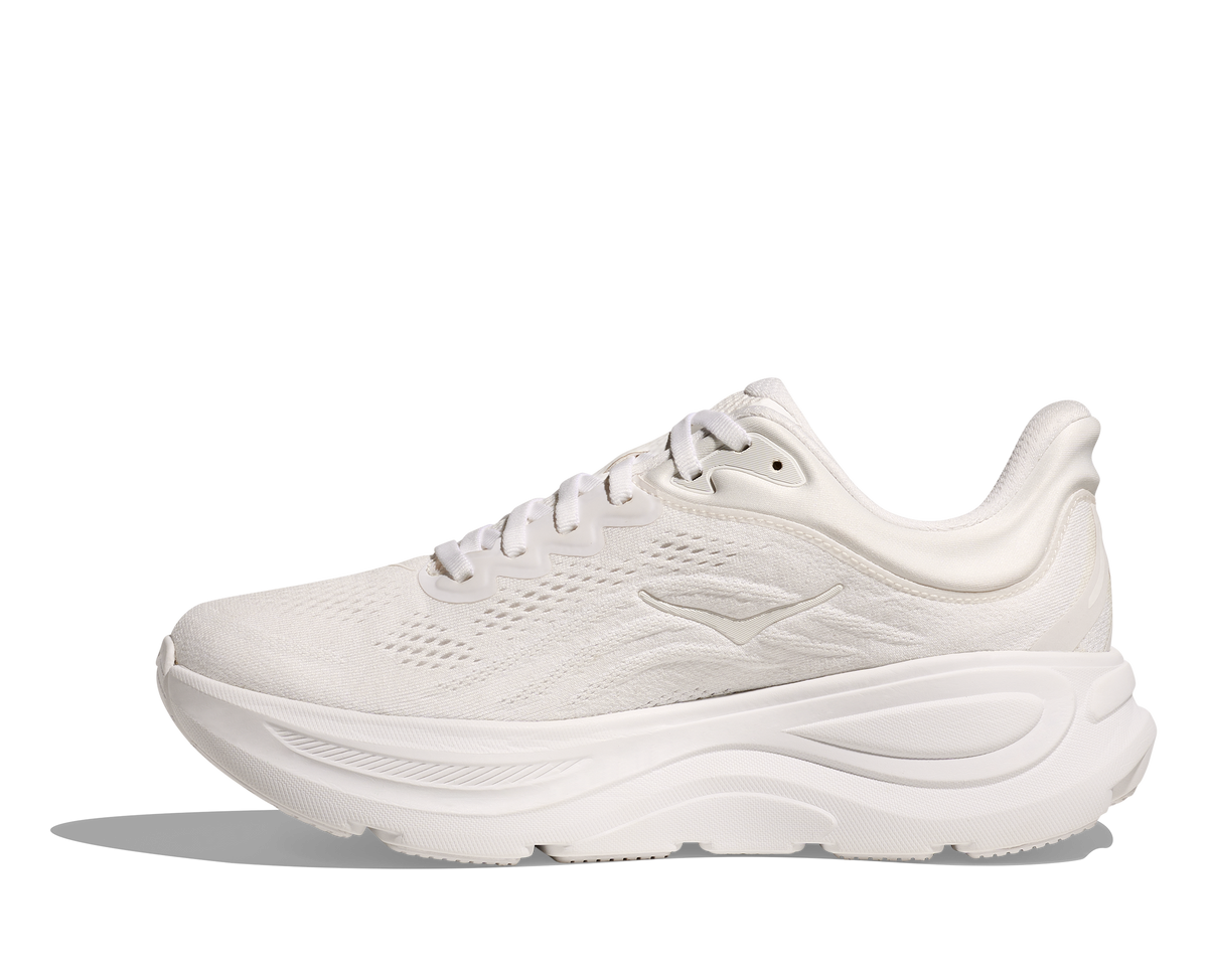 HOKA Women's Bondi 9 - WHITE / WHITE (Wide)