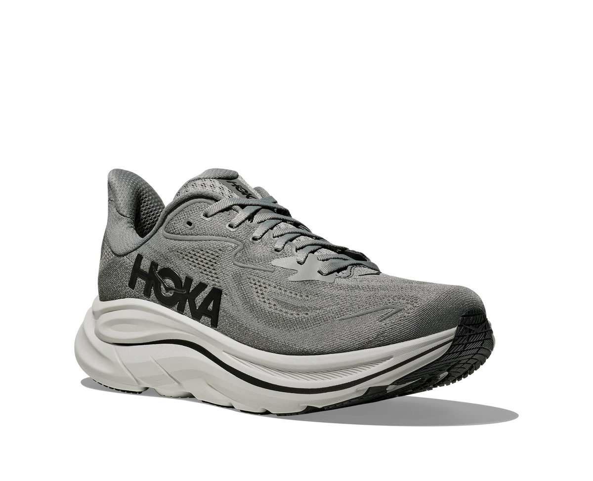 HOKA Men's Clifton 10 - GALACTIC GREY / ASTEROID