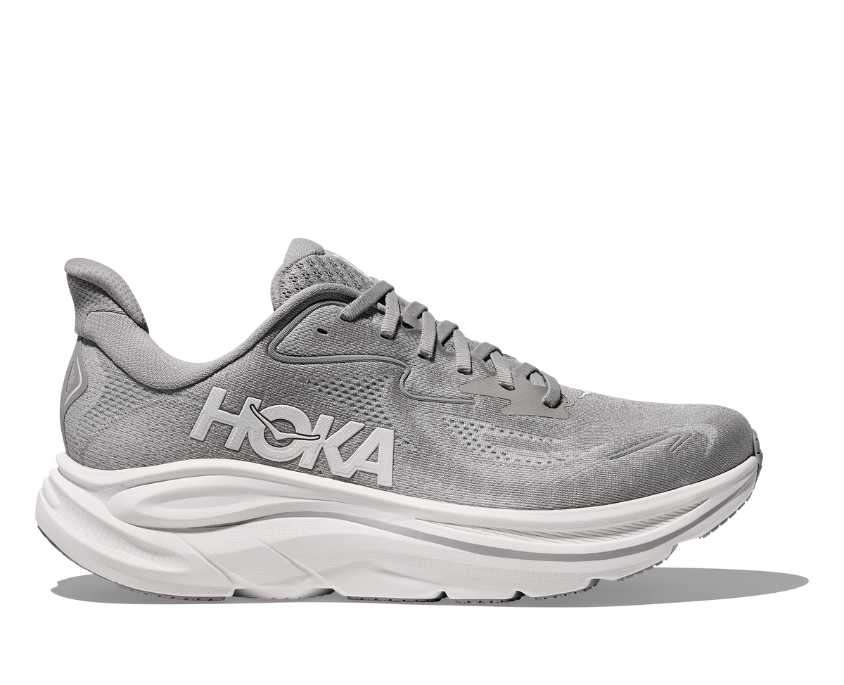 HOKA Men's Clifton 10 - STELLAR GREY / STARDUST (Wide)