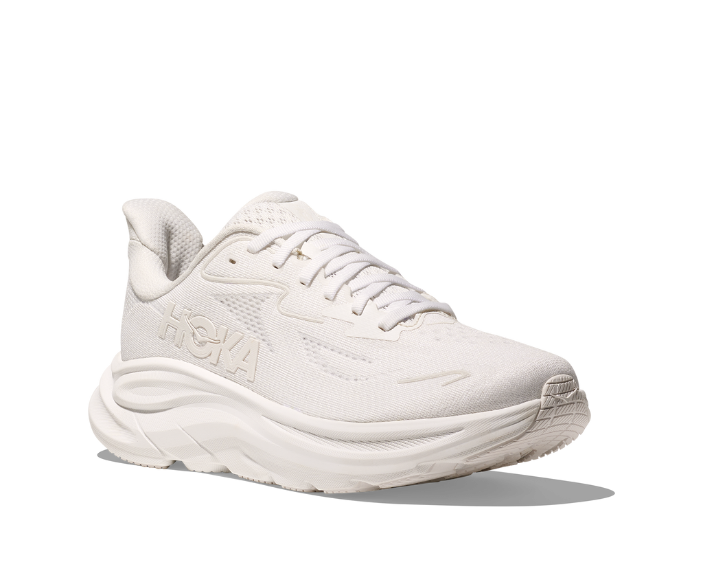 HOKA Men's Clifton 10 - WHITE / WHITE